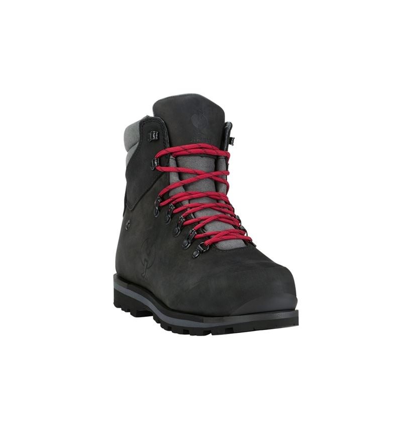 S3: S7L Safety boots e.s. Alrakis II mid + black/titanium/ruby 4