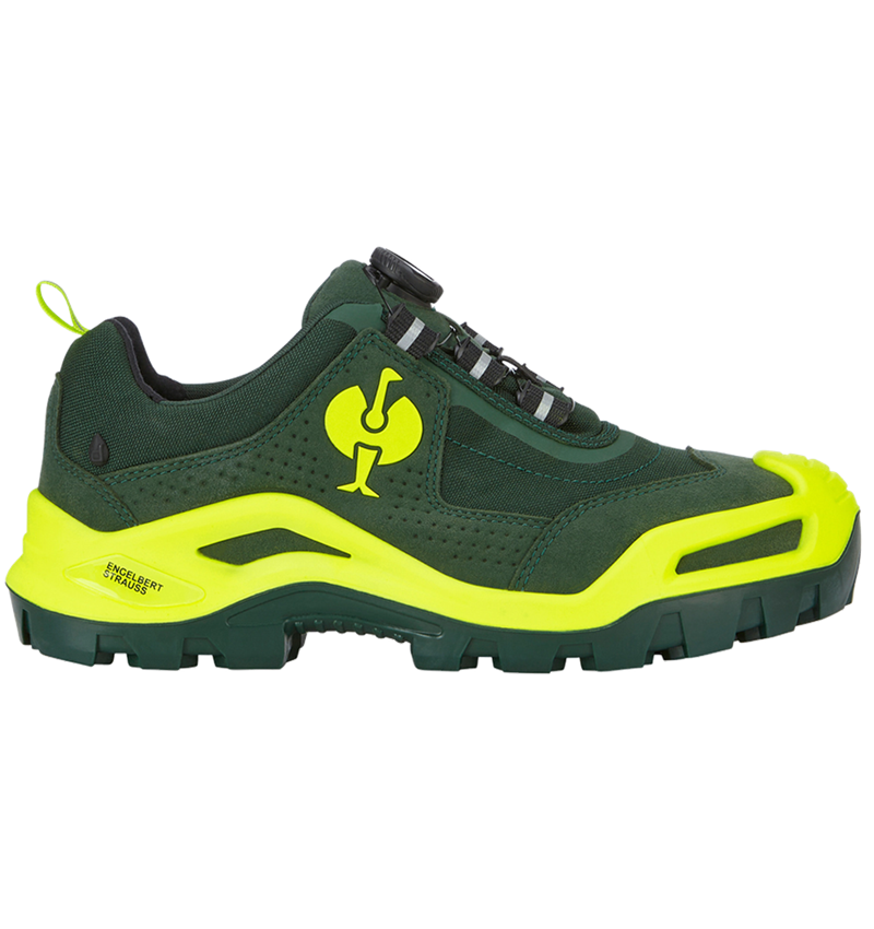 S3: S3 Safety shoes e.s. Kastra II low + green/high-vis yellow 4