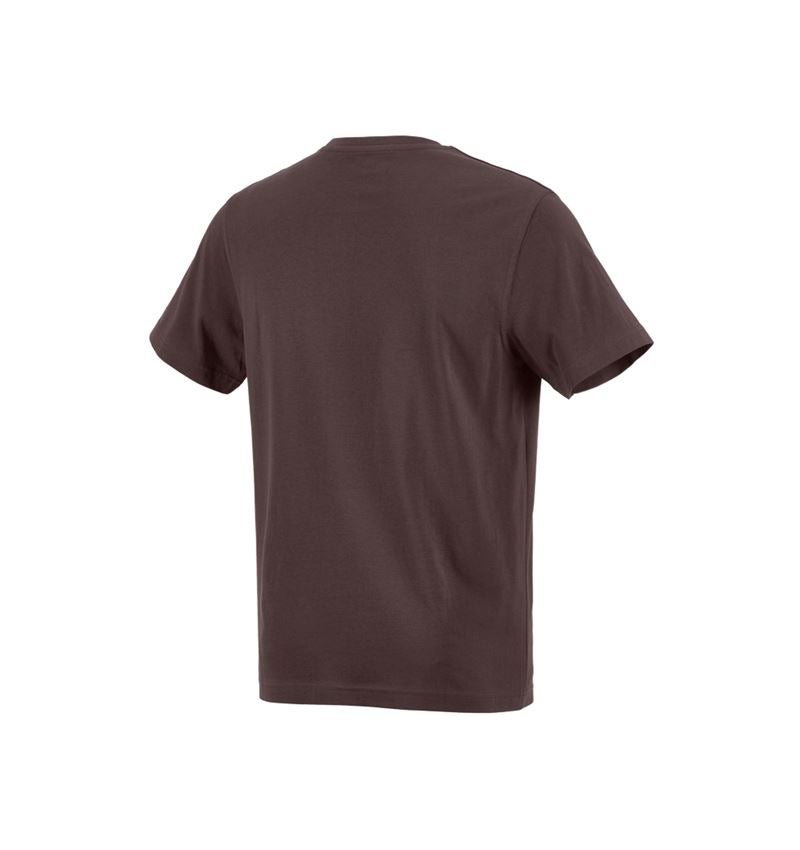 Överdelar: e.s. T-Shirt cotton + brun 1