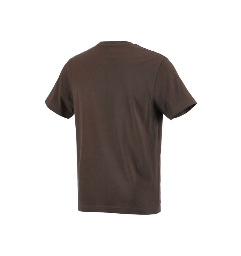 Överdelar: e.s. T-Shirt cotton + kastanj 3
