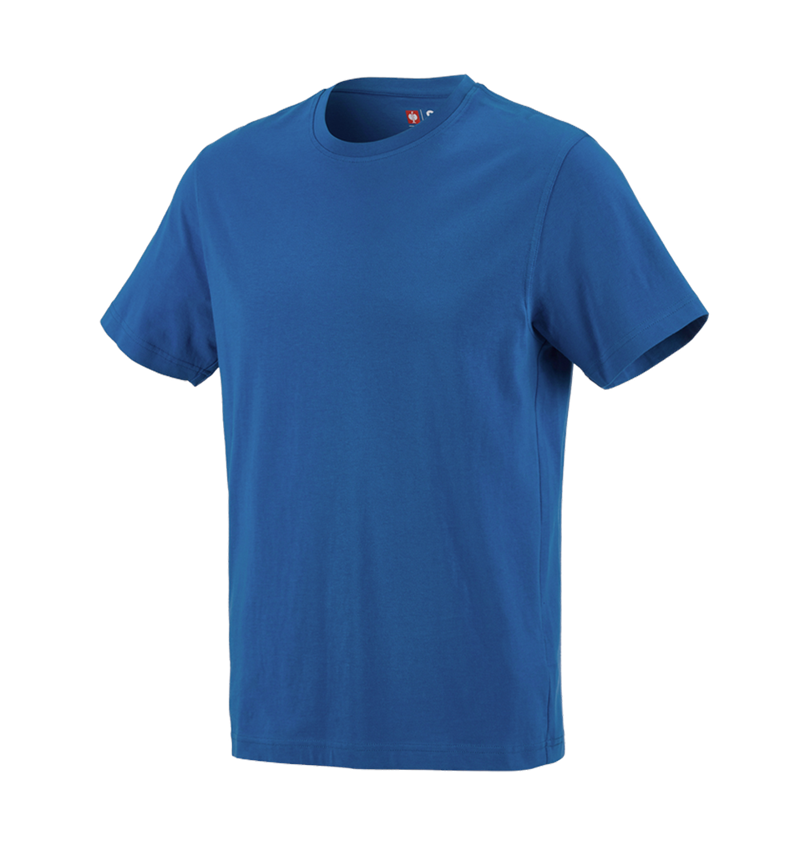 Överdelar: e.s. T-Shirt cotton + gentianablå 2