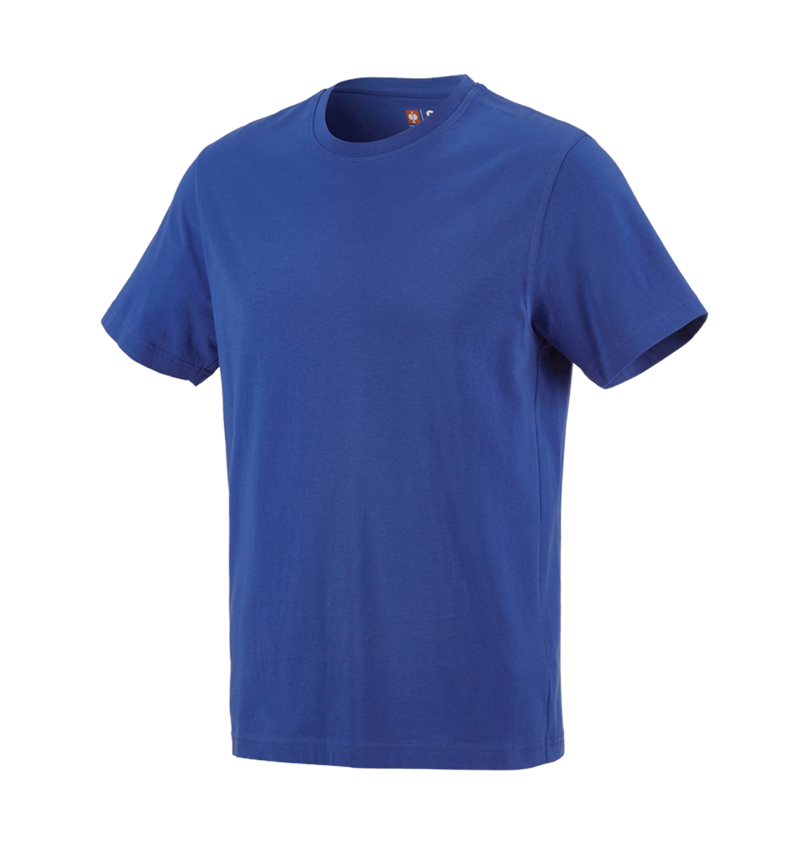 Överdelar: e.s. T-Shirt cotton + kornblå