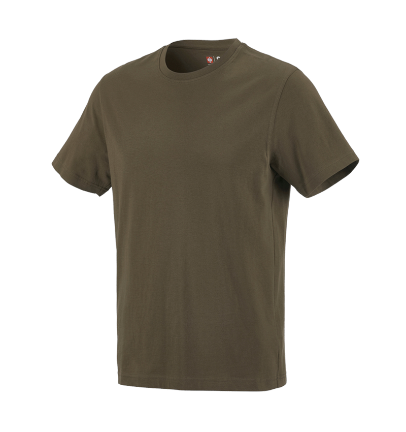 Överdelar: e.s. T-Shirt cotton + oliv