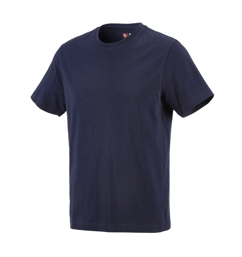 Överdelar: e.s. T-Shirt cotton + mörkblå 2