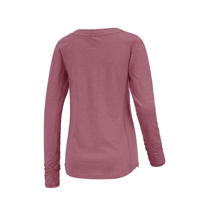 Shirts, Pullover & more: e.s. Long sleeve cotton slub, ladies' + antiquepink 3