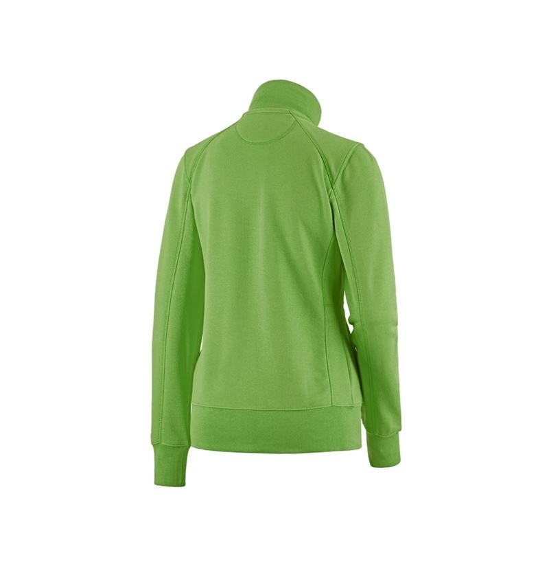 Topics: e.s. Sweat jacket poly cotton, ladies' + seagreen 2