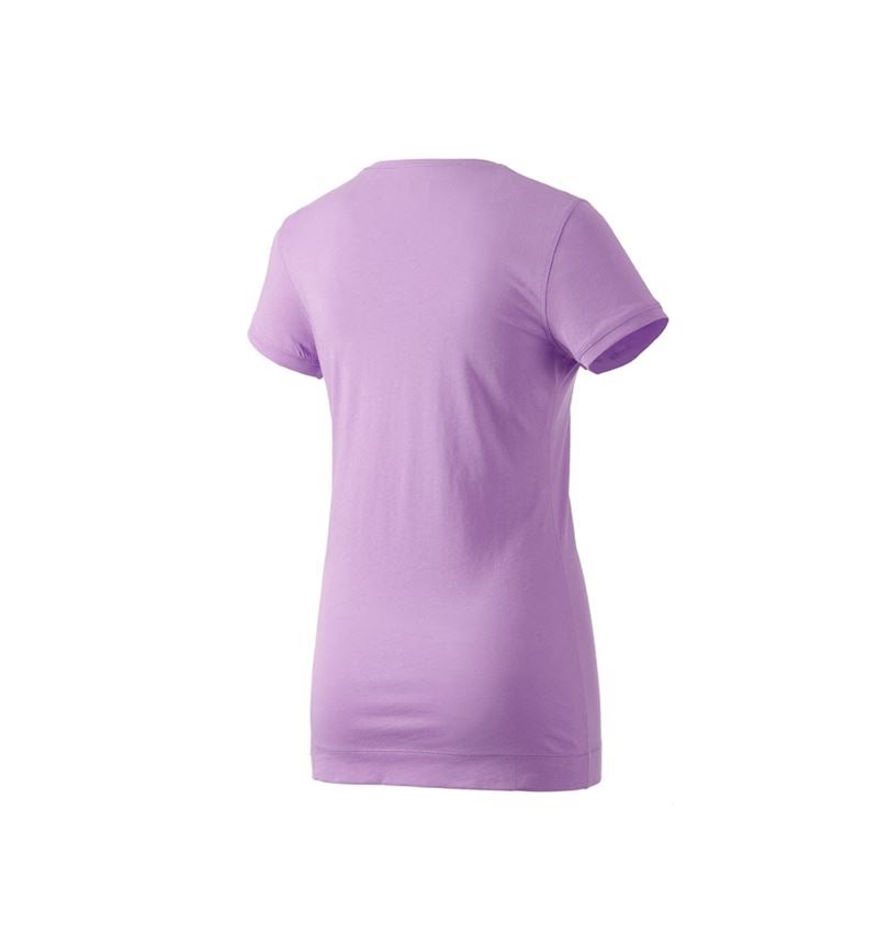 Överdelar: e.s. Long-Shirt cotton, dam + lavendel 2