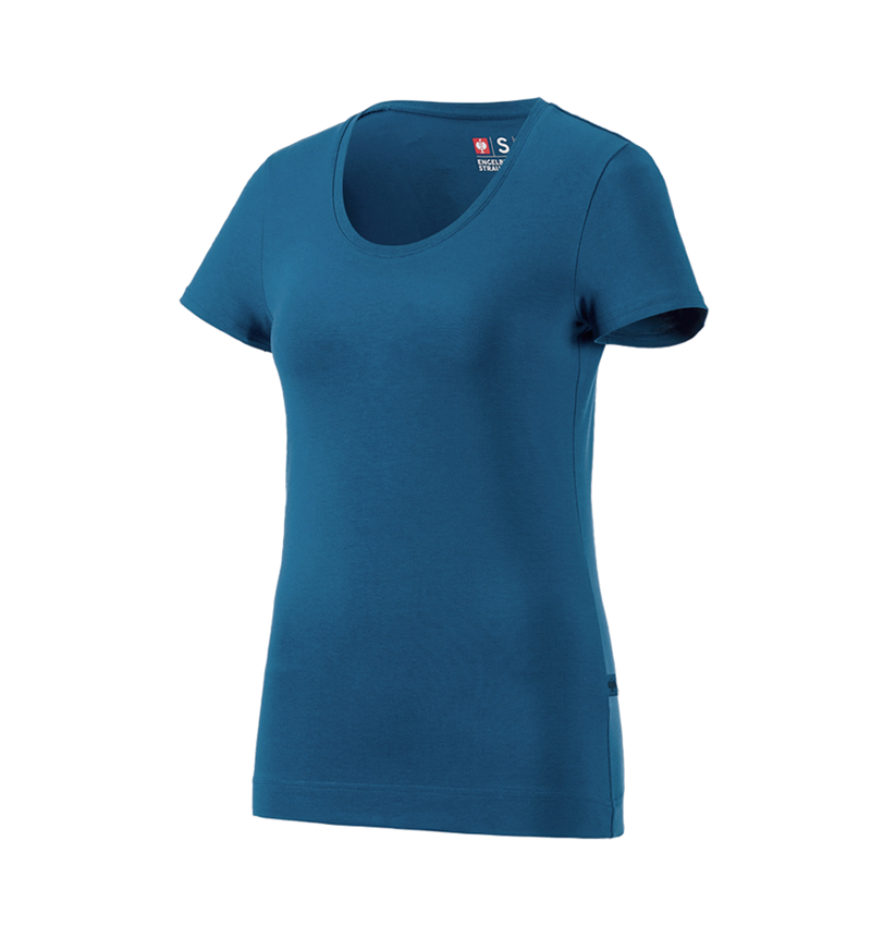 Shirts, Pullover & more: e.s. T-shirt cotton stretch, ladies' + atoll 2