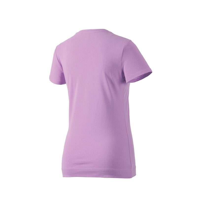 Teman: e.s. T-Shirt cotton stretch, dam + lavendel 3