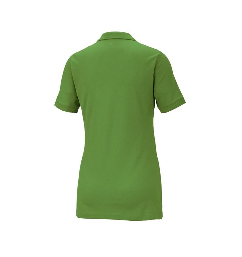 Plumbers / Installers: e.s. Pique-Polo cotton stretch, ladies' + seagreen 3