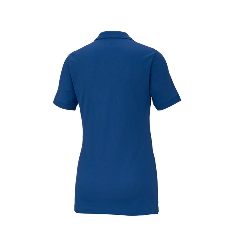 Plumbers / Installers: e.s. Pique-Polo cotton stretch, ladies' + royal 3