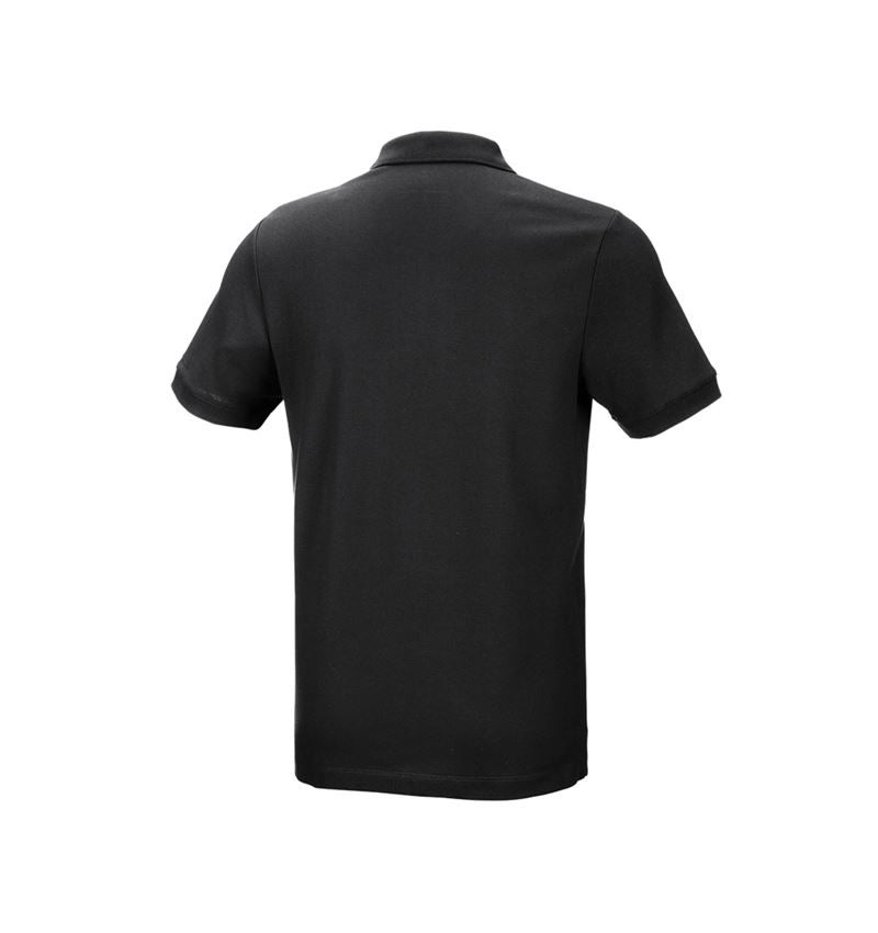 Plumbers / Installers: e.s. Pique-Polo cotton stretch + black 4
