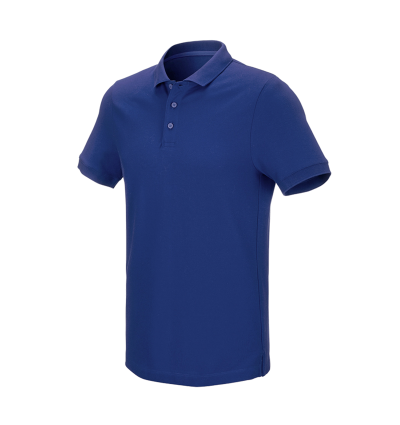 Plumbers / Installers: e.s. Pique-Polo cotton stretch + royal 2