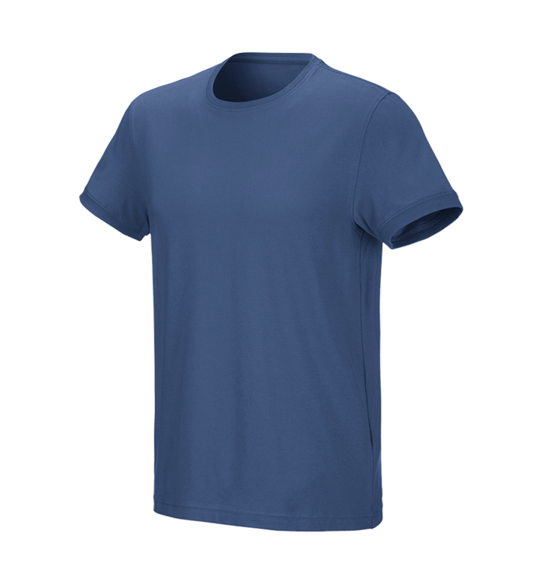 Shirts, Pullover & more: e.s. T-shirt cotton stretch + cobalt 3