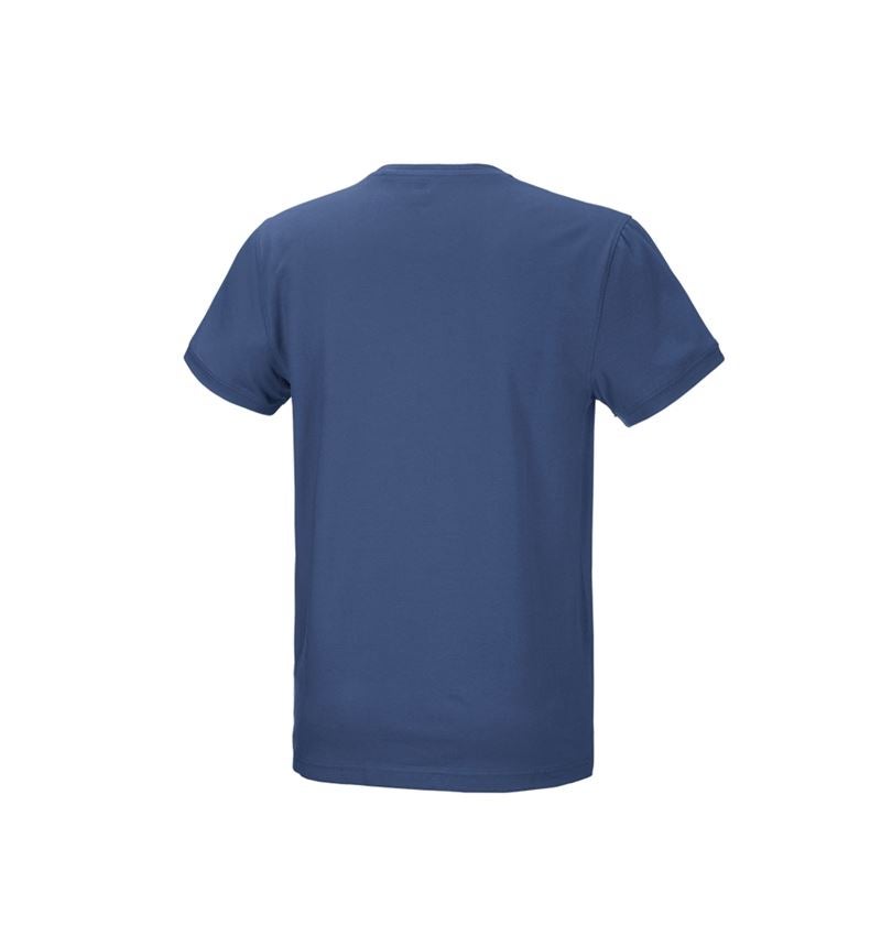 Överdelar: e.s. T-shirt cotton stretch + kobolt 3