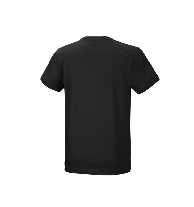 Överdelar: e.s. T-shirt cotton stretch + svart 4