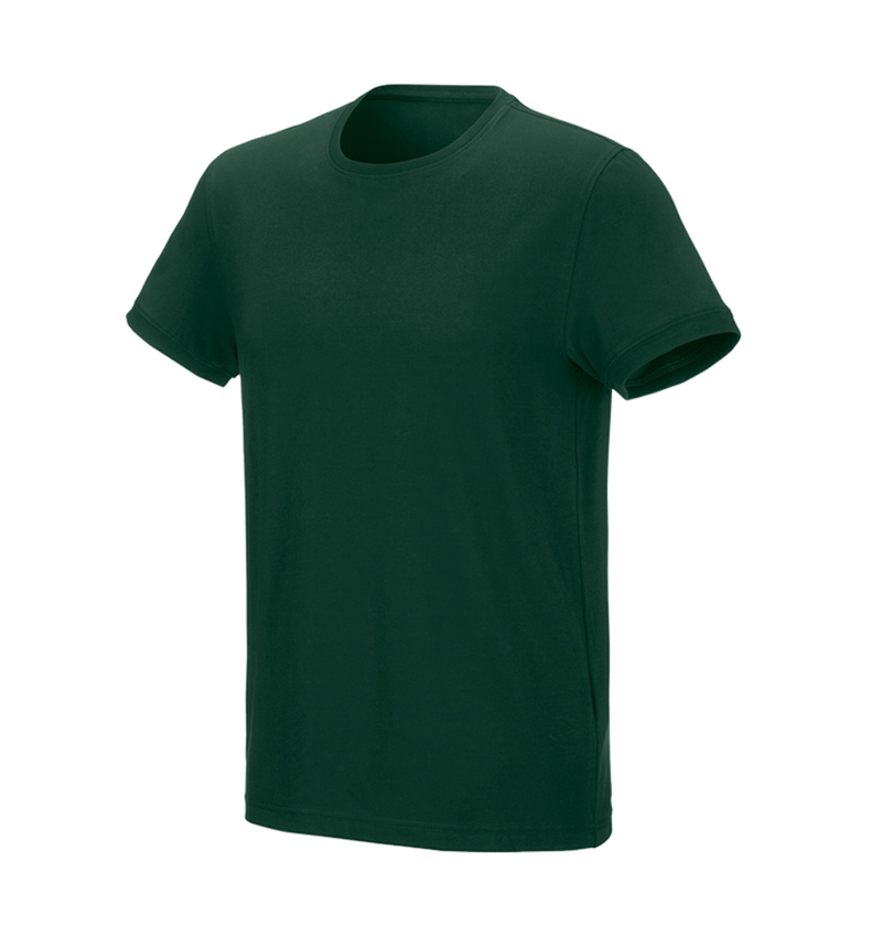 Skogsbruk / Trädgård: e.s. T-shirt cotton stretch + grön 2