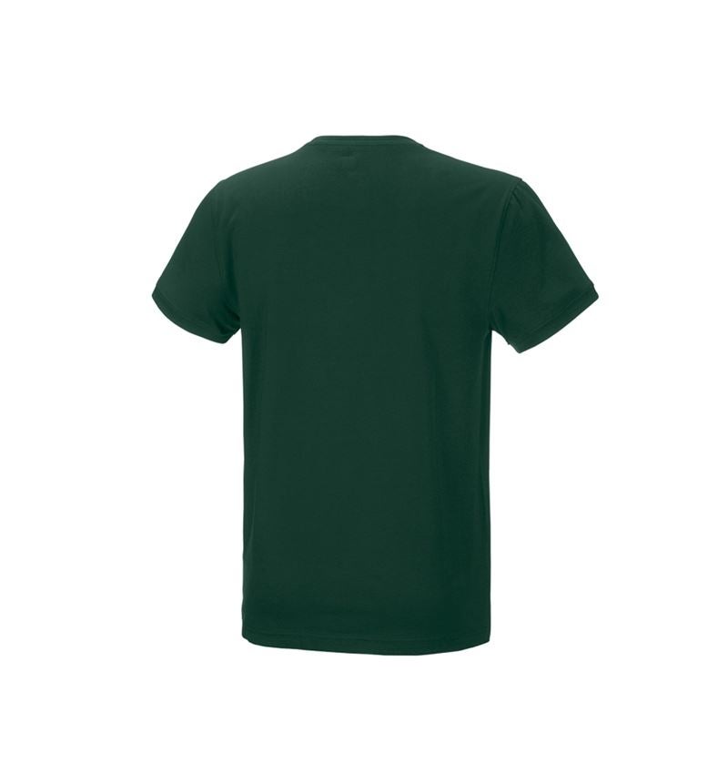 Skogsbruk / Trädgård: e.s. T-shirt cotton stretch + grön 3