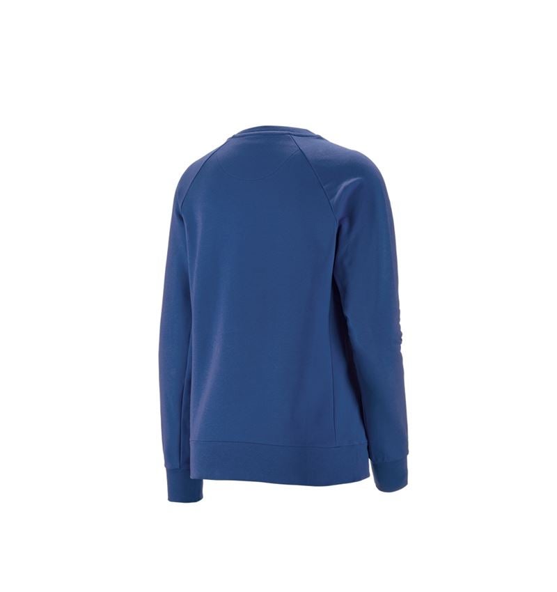 Shirts, Pullover & more: e.s. Sweatshirt cotton stretch, ladies' + alkaliblue 3