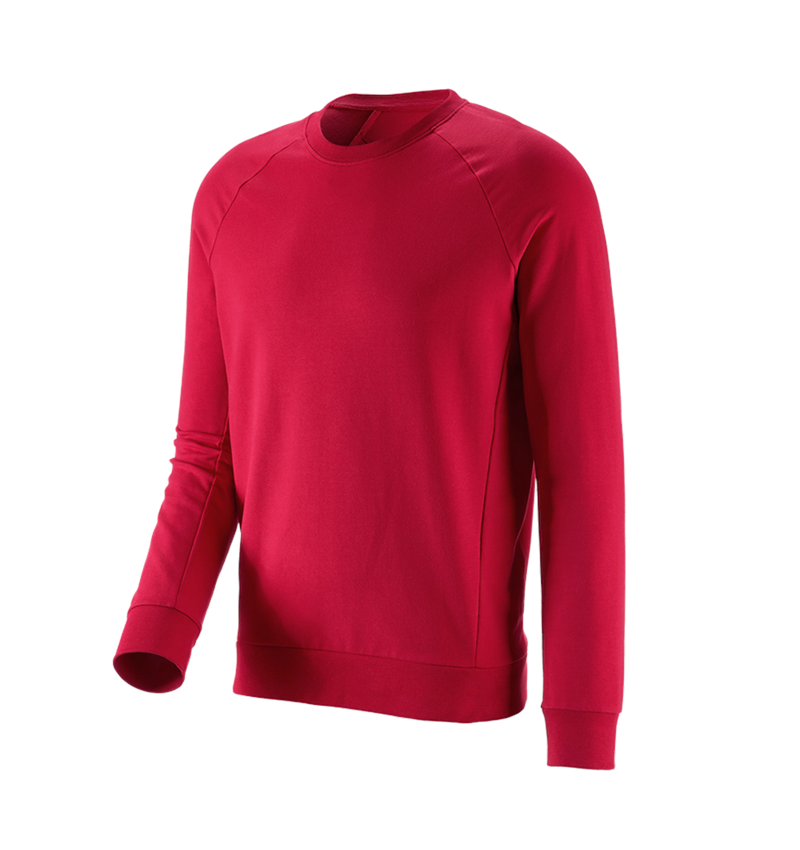 Shirts, Pullover & more: e.s. Sweatshirt cotton stretch + fiery red 2