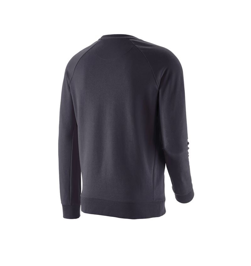 Överdelar: e.s. Sweatshirt cotton stretch + mörkblå 4