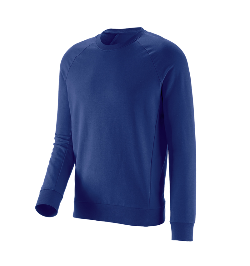 Teman: e.s. Sweatshirt cotton stretch + kornblå 2