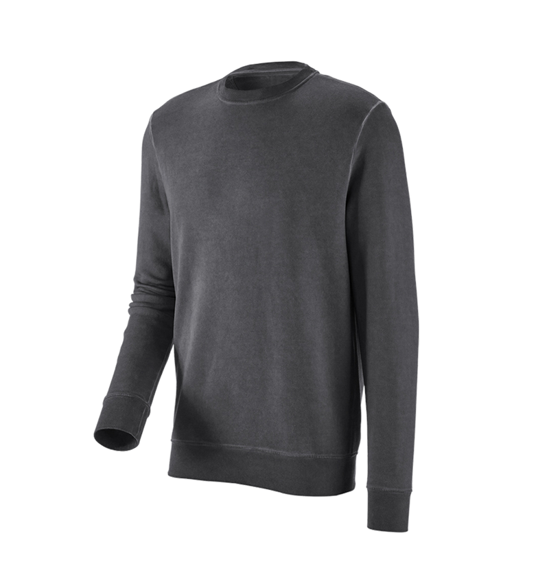 Teman: e.s. Sweatshirt vintage poly cotton + oxidsvart vintage 3