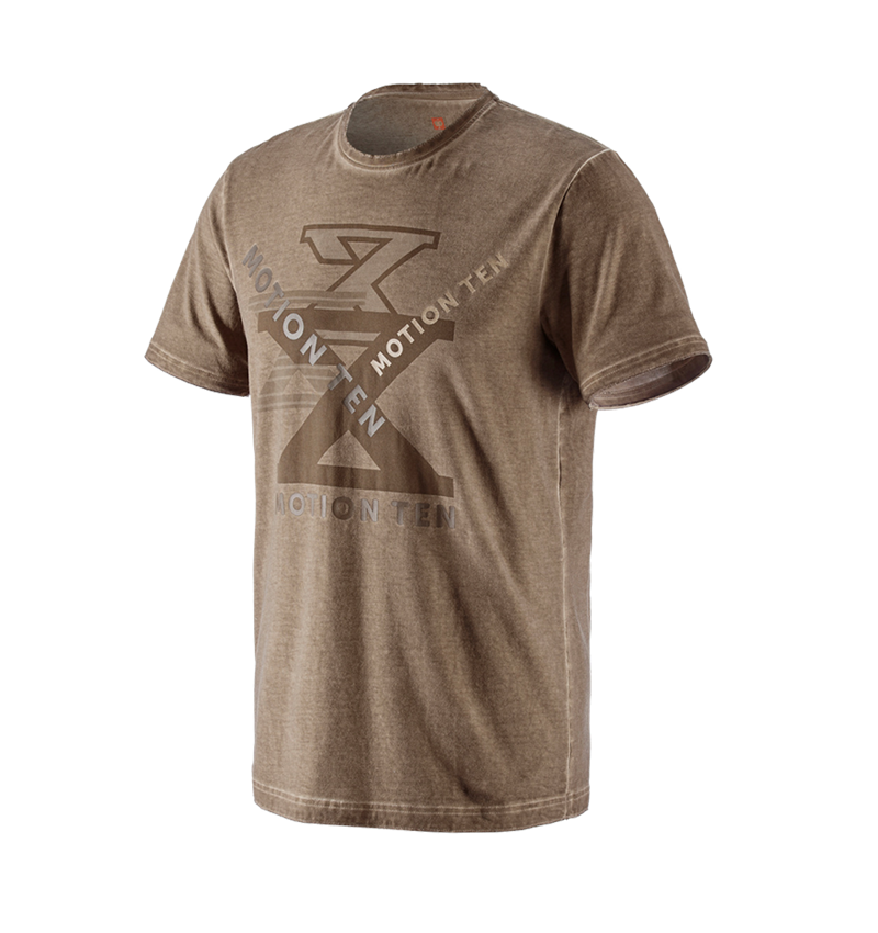 Snickare: T-shirt  e.s.motion ten + askbrun vintage 1
