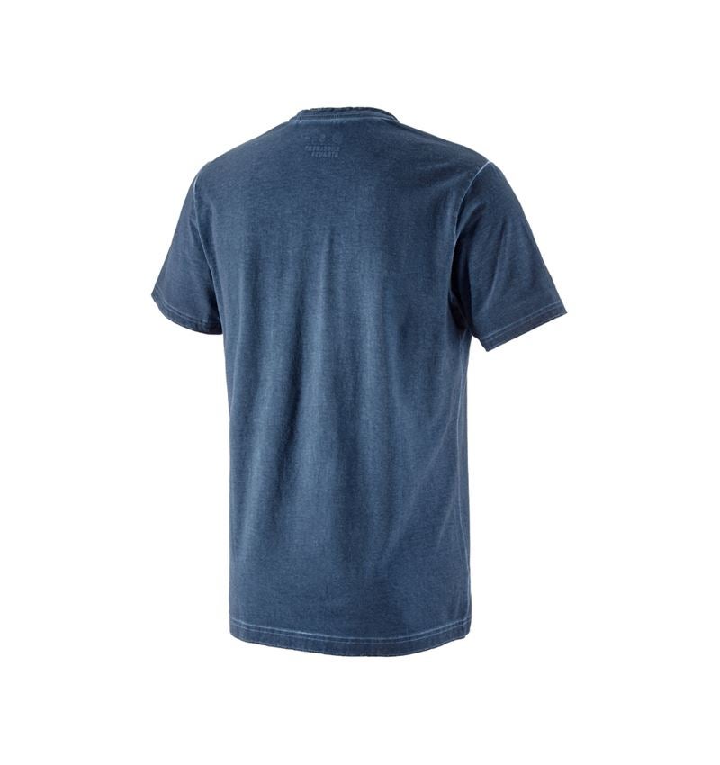 VVS Installatörer / Rörmokare: T-shirt  e.s.motion ten + skifferblå vintage 3