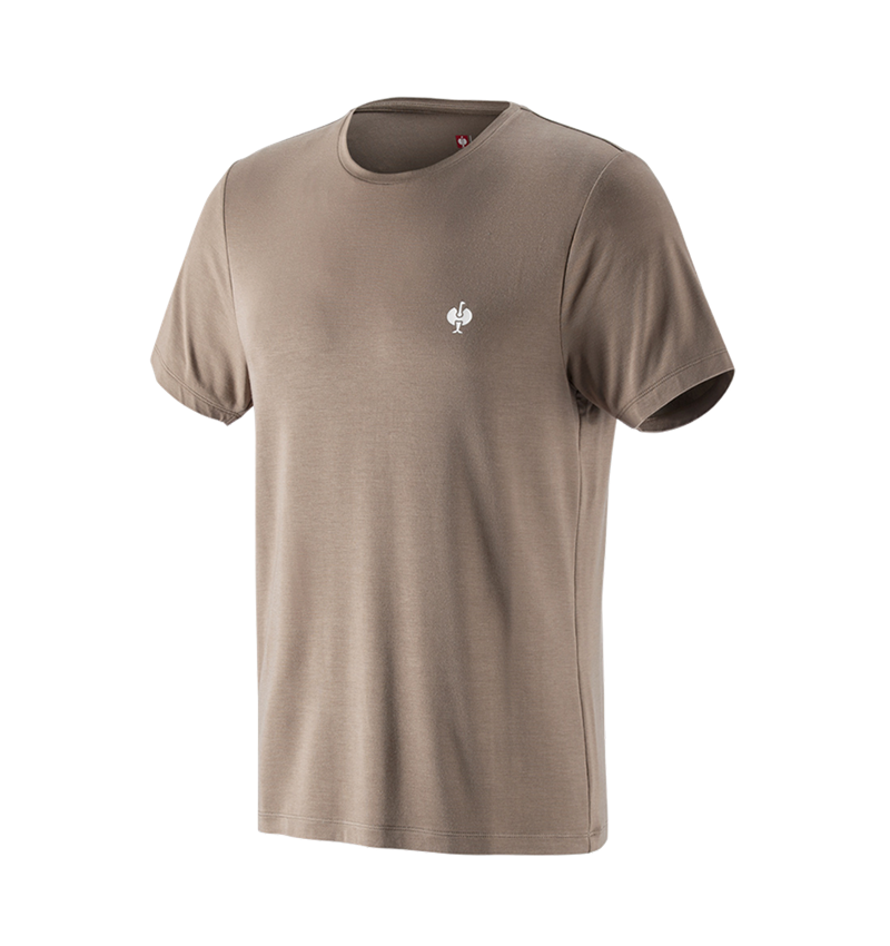 Överdelar: Modal-shirt e.s. ventura vintage + umbrabrun 1