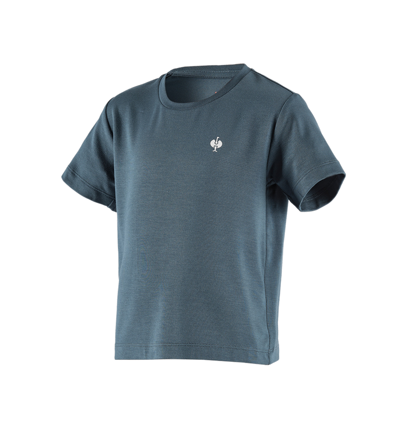 Överdelar: Modal-shirt e.s. ventura vintage, barn + järnblå 2