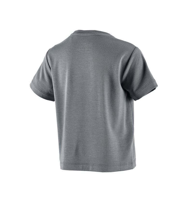Överdelar: Modal-shirt e.s. ventura vintage, barn + basaltgrå 3