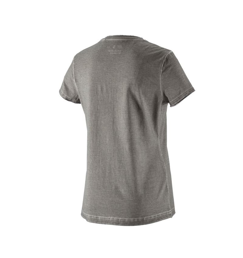 Överdelar: T-Shirt e.s.motion ten ostrich, dam + granit vintage 3