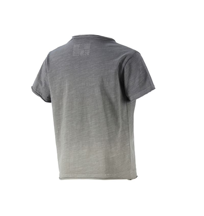 Överdelar: e.s. T-Shirt denim workwear, barn + granit vintage 2