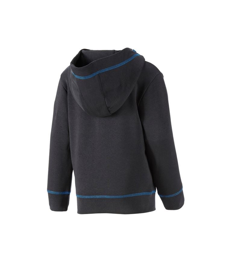 Överdelar: Hoody-Sweatshirt e.s.motion 2020, barn + grafit/gentianablå 2
