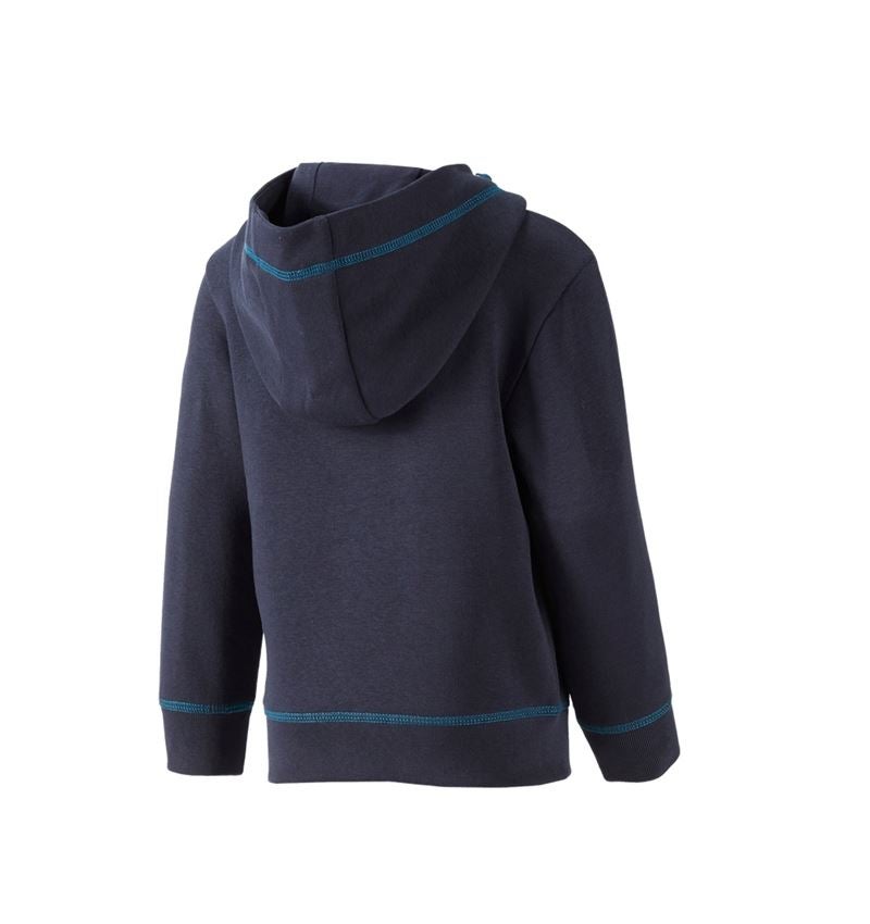 Överdelar: Hoody-Sweatshirt e.s.motion 2020, barn + mörkblå/atoll 2