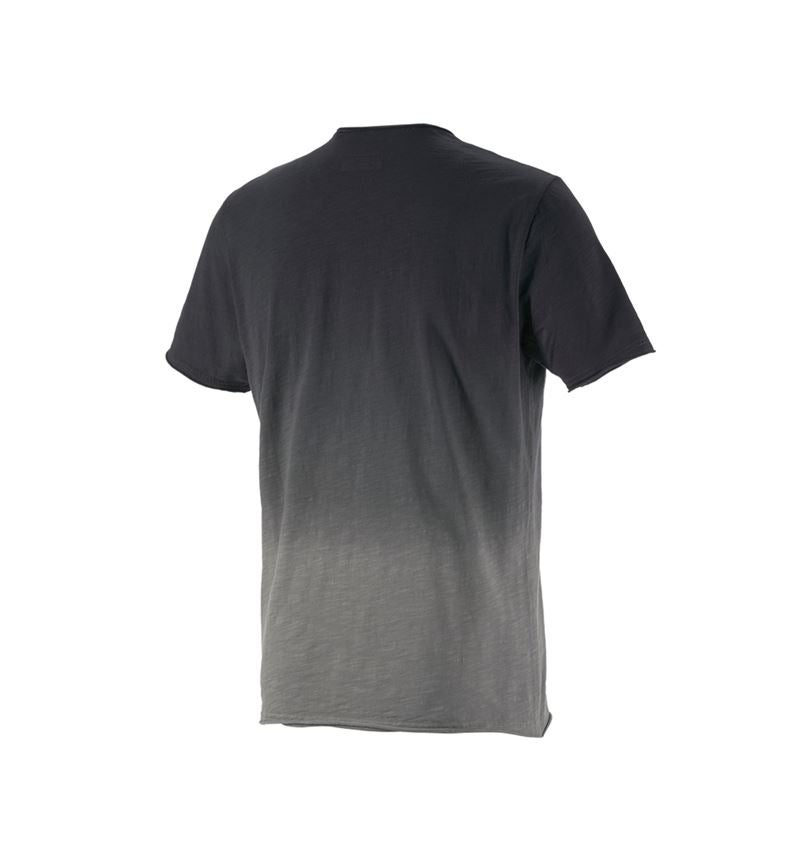 Överdelar: e.s. T-Shirt workwear ostrich + oxidsvart vintage 2