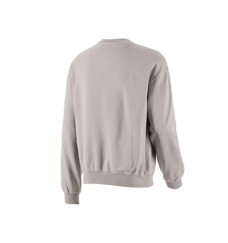 Teman: Oversize sweatshirt e.s.motion ten + opalgrå vintage 3