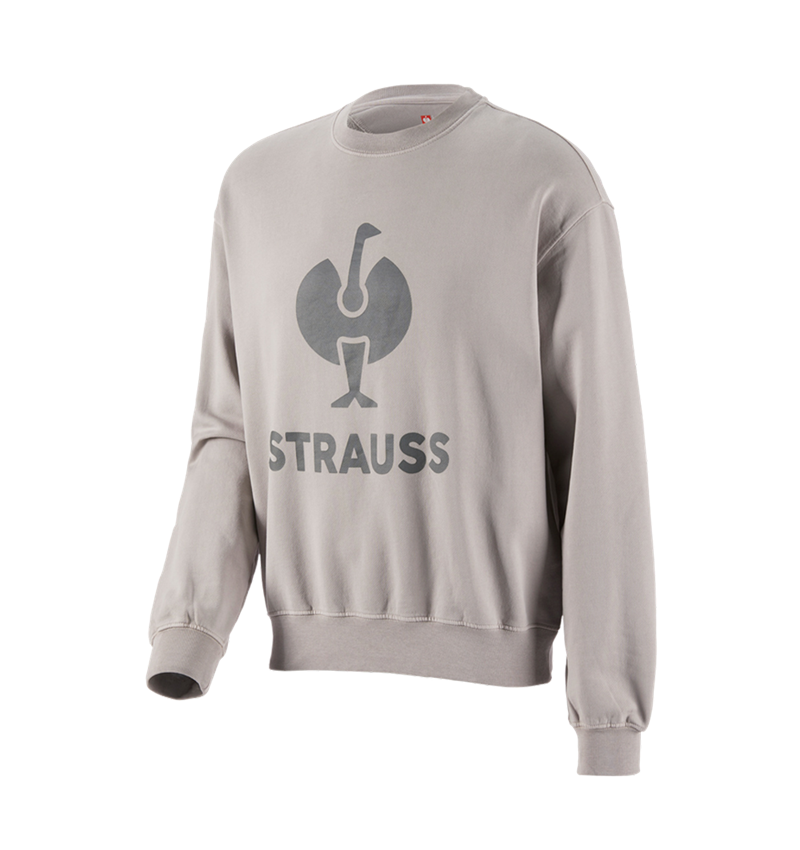 Teman: Oversize sweatshirt e.s.motion ten + opalgrå vintage 2