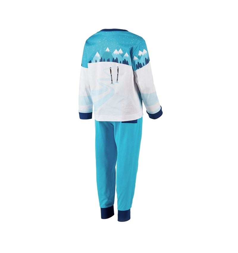 Accessoarer: e.s. Pyjamas Winter-Fun, barn + nizzablå 4