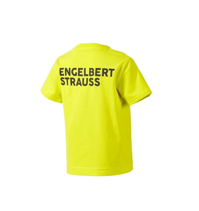 Överdelar: T-Shirt e.s.trail, barn + acidgul/svart 3