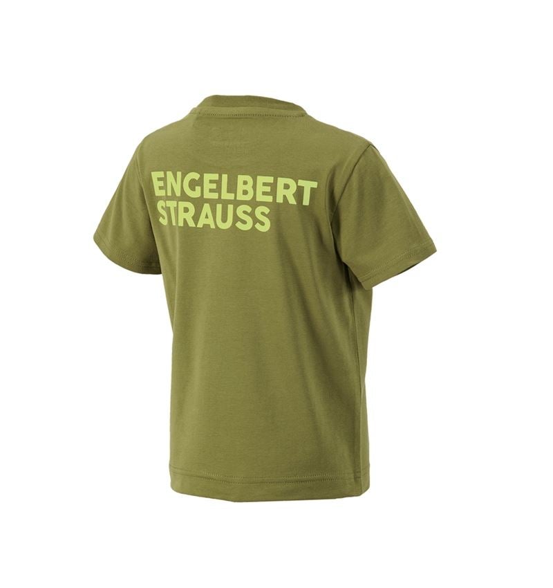 Överdelar: T-Shirt e.s.trail, barn + enegrön/limegrön 3