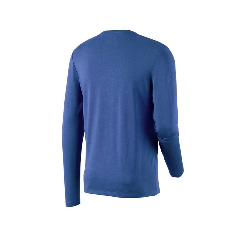 Shirts, Pullover & more: Modal-Longsleeve e.s.concrete + alkaliblue 4