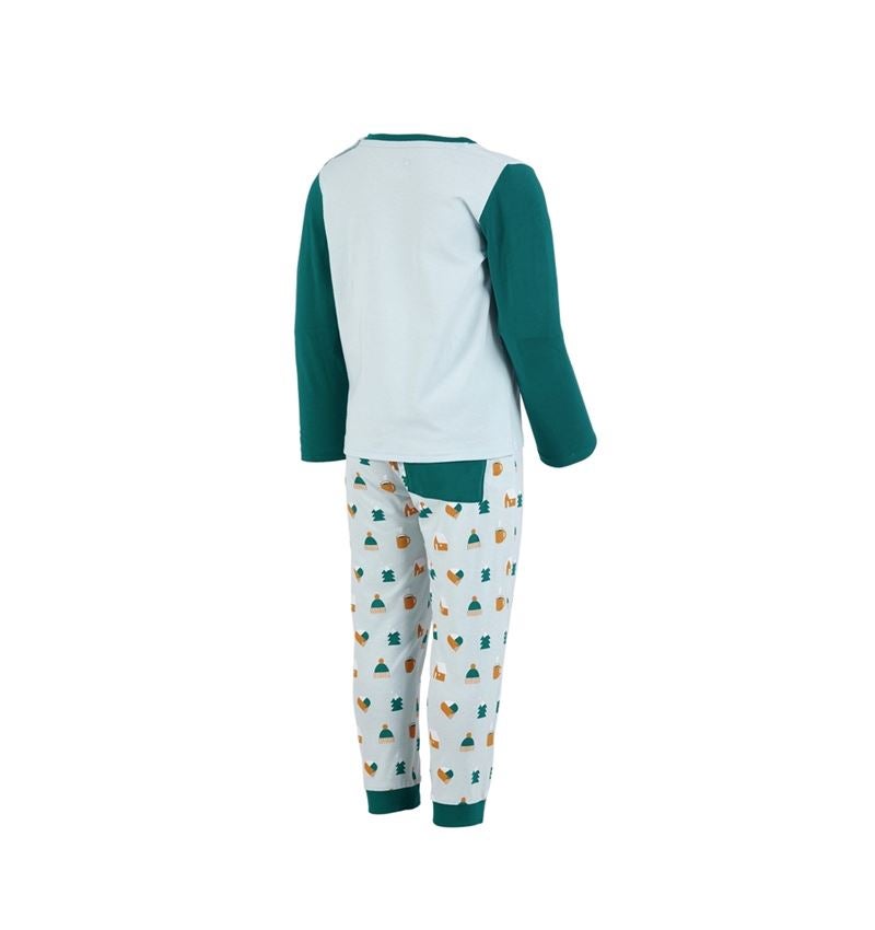 Presentidéer: e.s. Baby-pyjamas + isvattenblå 3