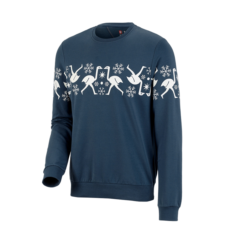 Presentidéer: e.s. Norge-sweatshirt + skuggblå 2