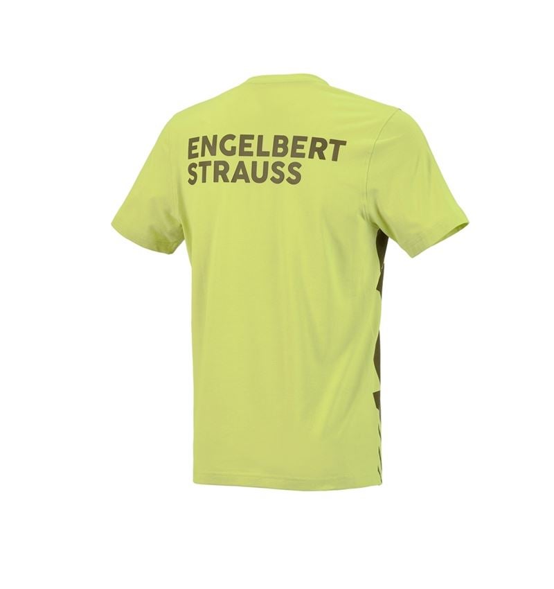 Överdelar: T-Shirt e.s.trail graphic + enegrön/limegrön 3