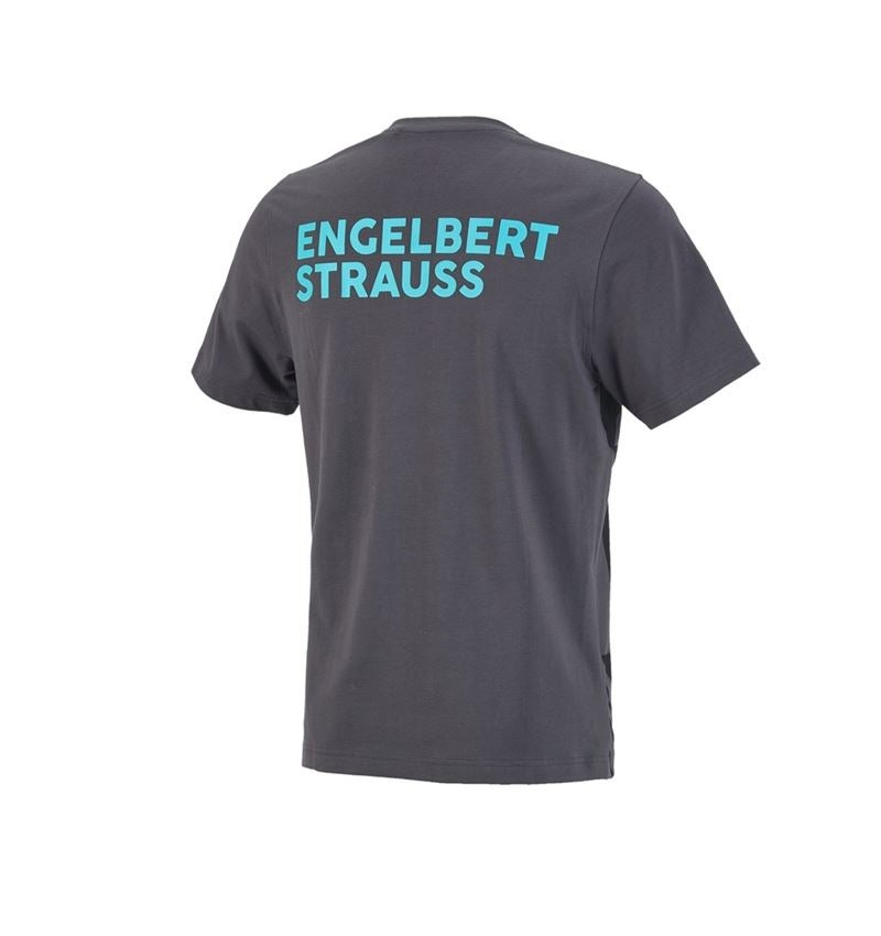 Shirts, Pullover & more: T-Shirt e.s.trail graphic + black/anthracite/lapisturquoise 3