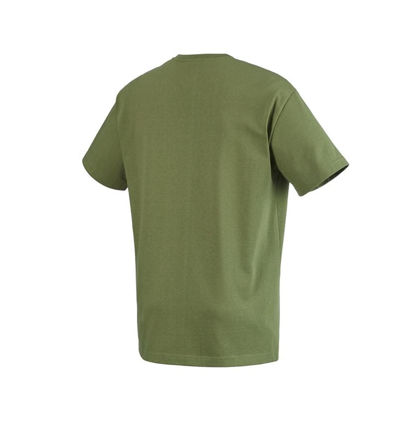 Överdelar: T-shirt heavy e.s.iconic + berggrön 10