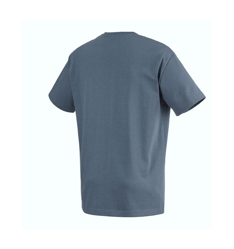 Överdelar: T-shirt heavy e.s.iconic + oxidblå 10