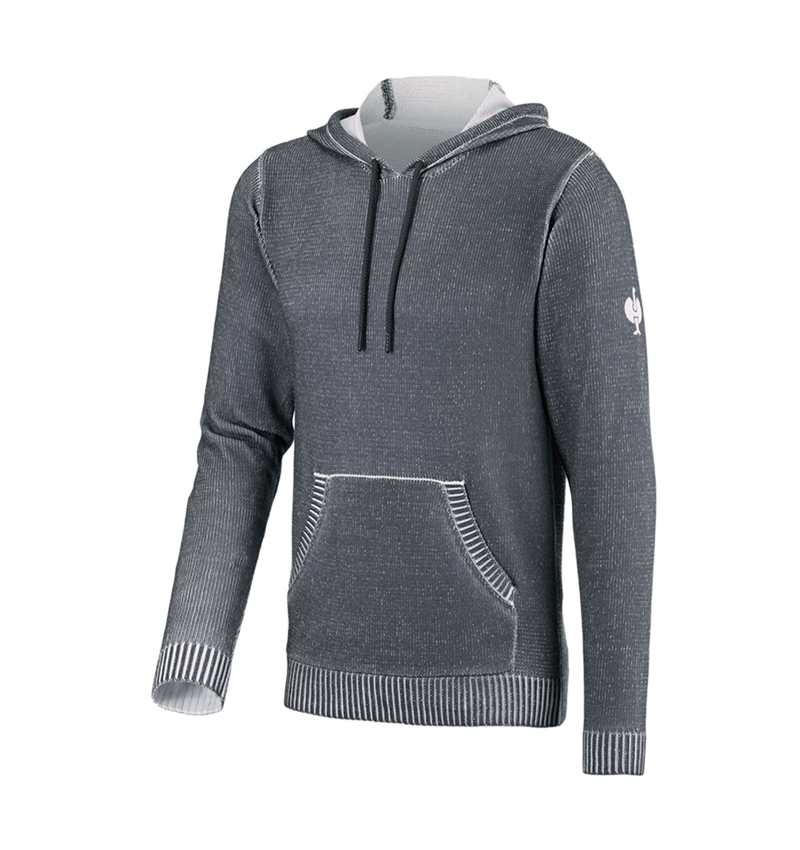 Topics: Knitted hoody e.s.iconic + carbongrey 5